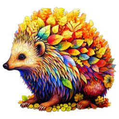 Wooden Jigsaw Puzzle - Clever Hedgehog