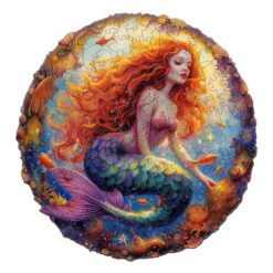 Wooden Jigsaw Puzzle - Elegant Mermaid