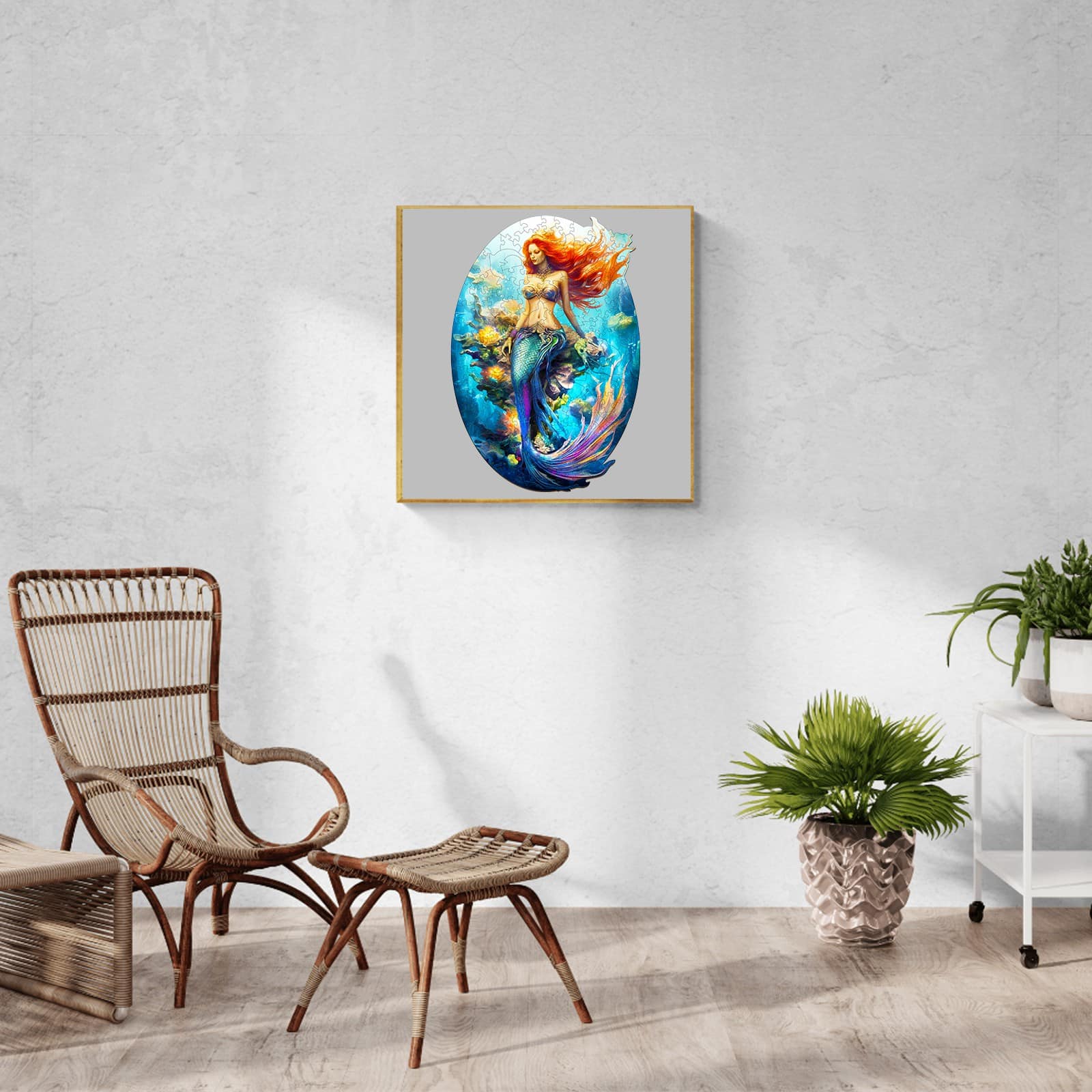 Wooden Jigsaw Puzzle - Mermaid - Image 7