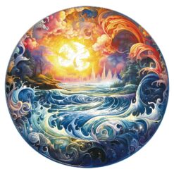 Wooden Jigsaw Puzzle - Sunlit Ocean