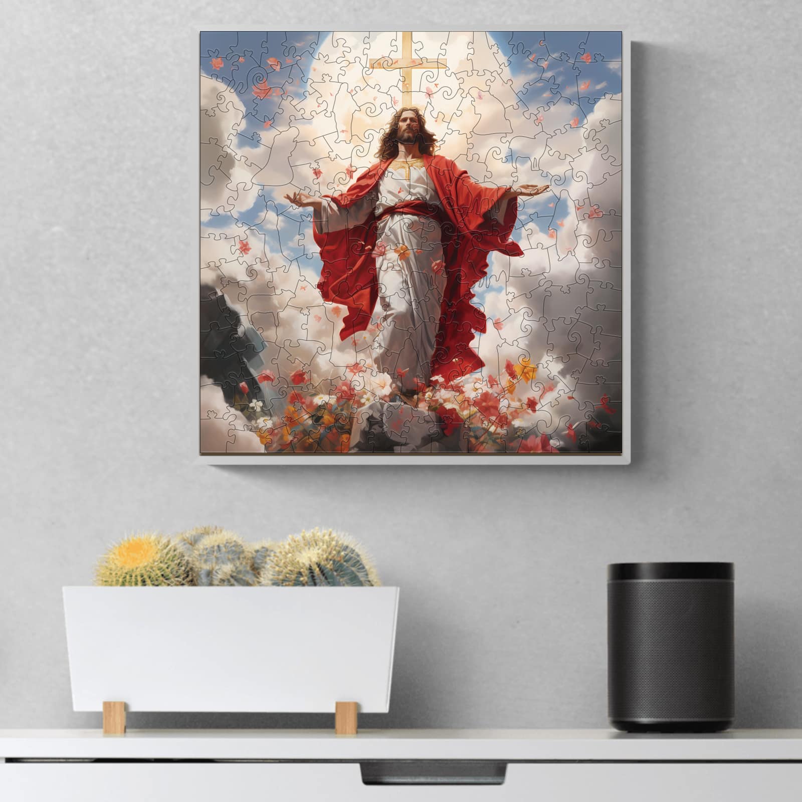 Wooden Jigsaw Puzzle - The Passion of Jesus (Heaven) - Image 7