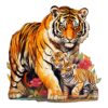 Wooden Jigsaw Puzzle - Tiger Family 2