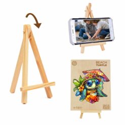 Alternative view of Wooden Jigsaw Puzzle - Beach Turtle