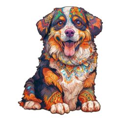 Wooden Jigsaw Puzzle - Bernese Mountain Dog