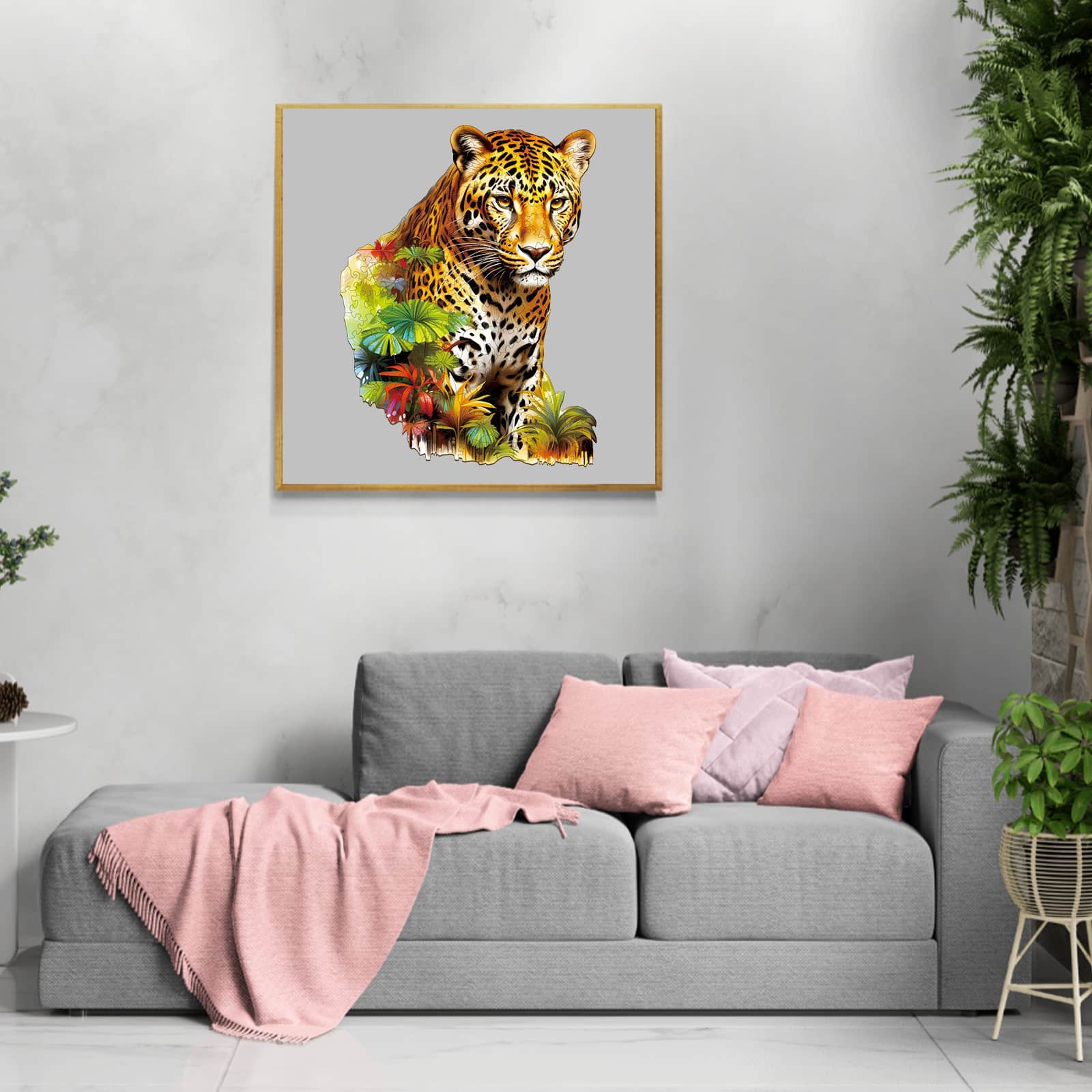 Wooden Jigsaw Puzzle - Jungle Cheetah - Image 8