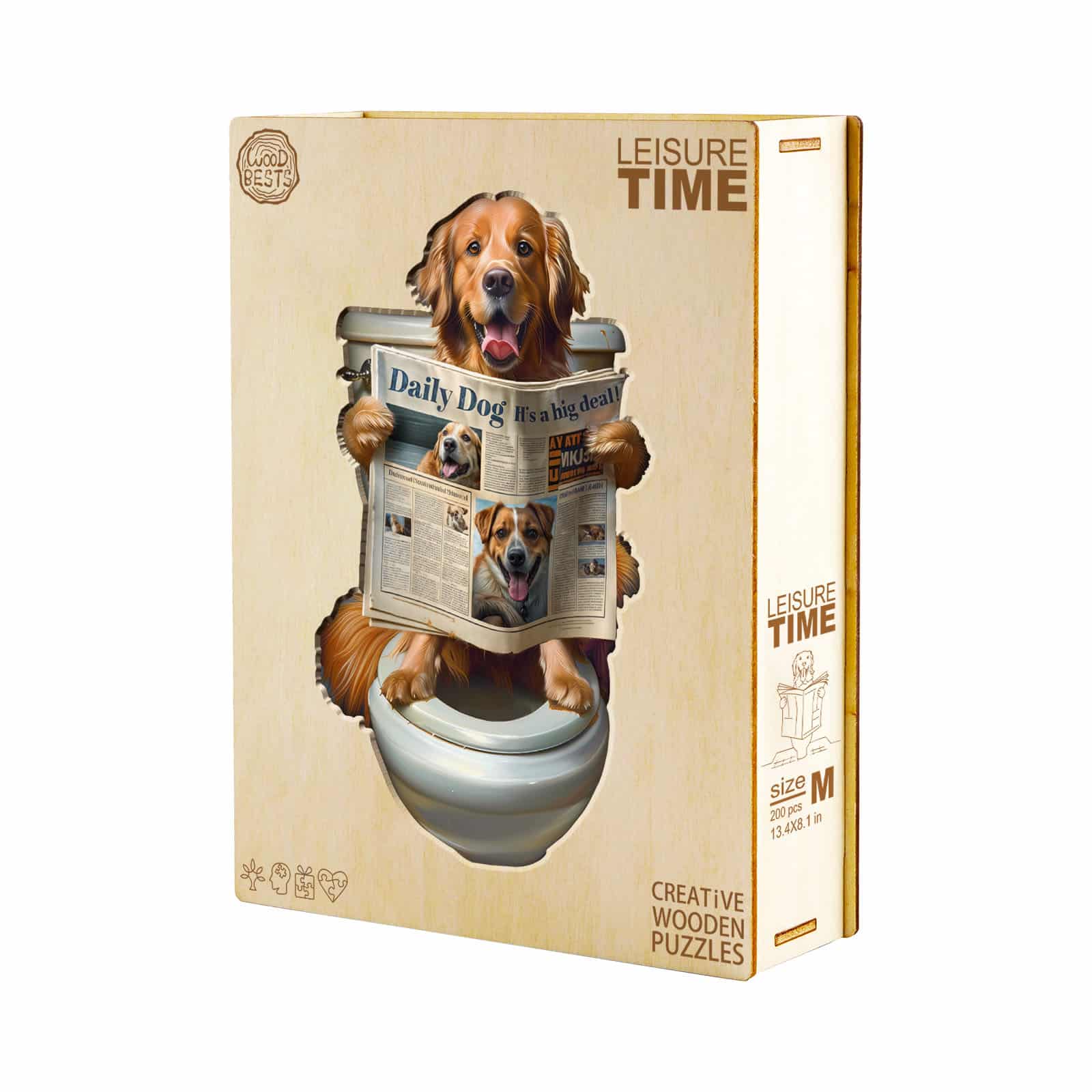 Wooden Jigsaw Puzzle - Leisure Time - Image 5