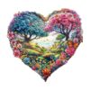 Wooden Jigsaw Puzzle - Love Garden