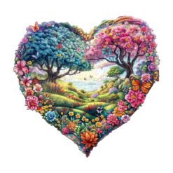 Wooden Jigsaw Puzzle - Love Garden