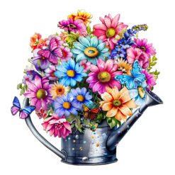 Wooden Jigsaw Puzzle-Beautiful Flower