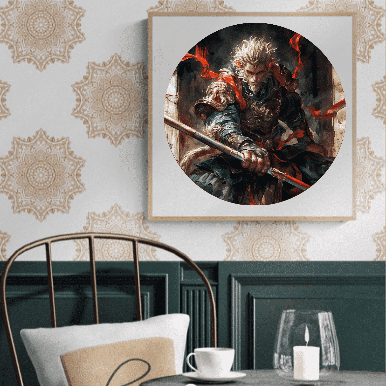 Wooden Jigsaw Puzzle-Monkey King - Image 7