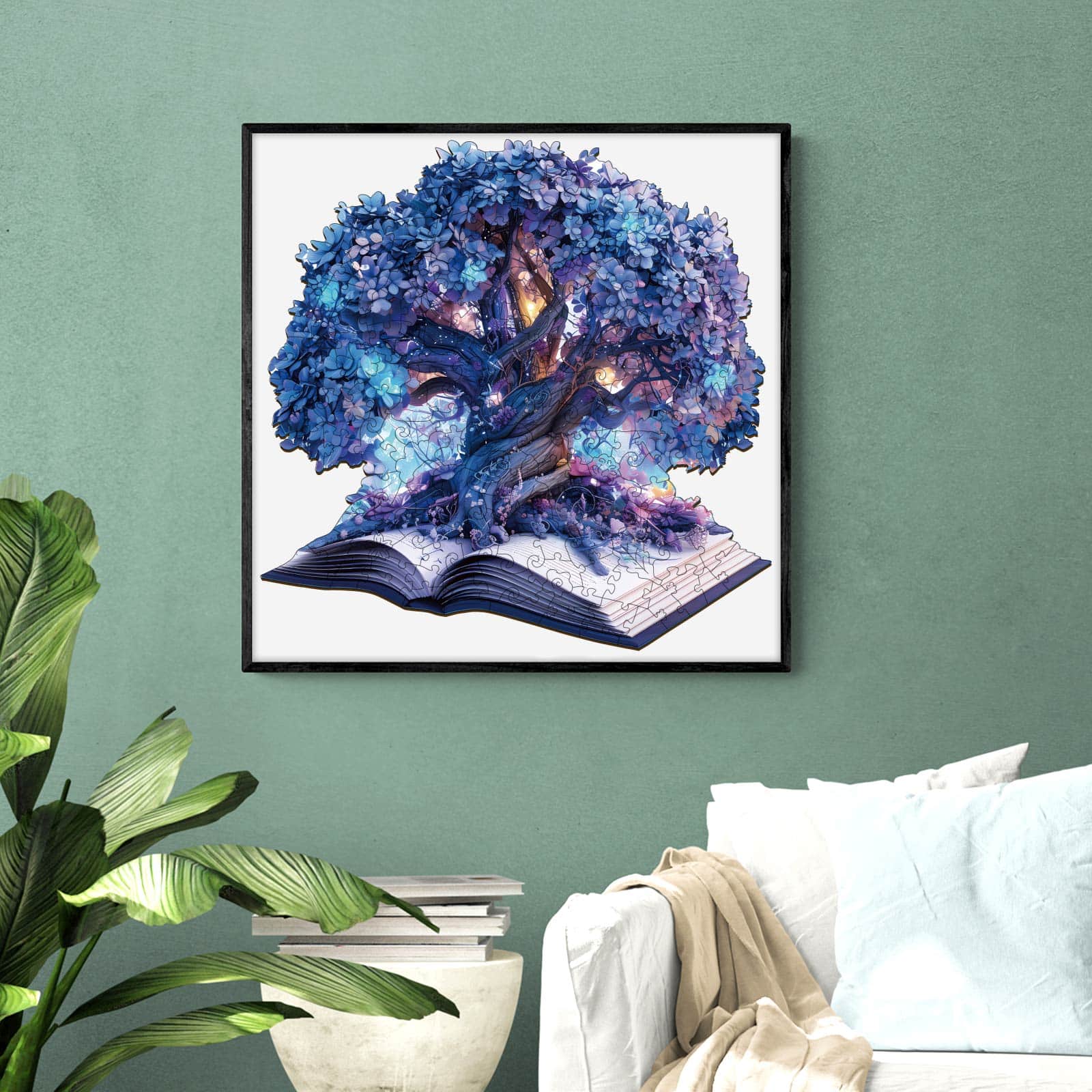 Wooden Jigsaw Puzzle-Book Magic - Image 7