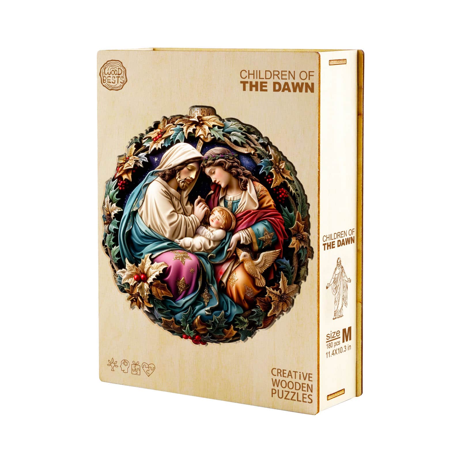 Wooden Jigsaw Puzzle-Children of the Dawn - Image 5