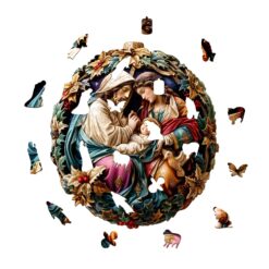 Alternative view of Wooden Jigsaw Puzzle-Children of the Dawn