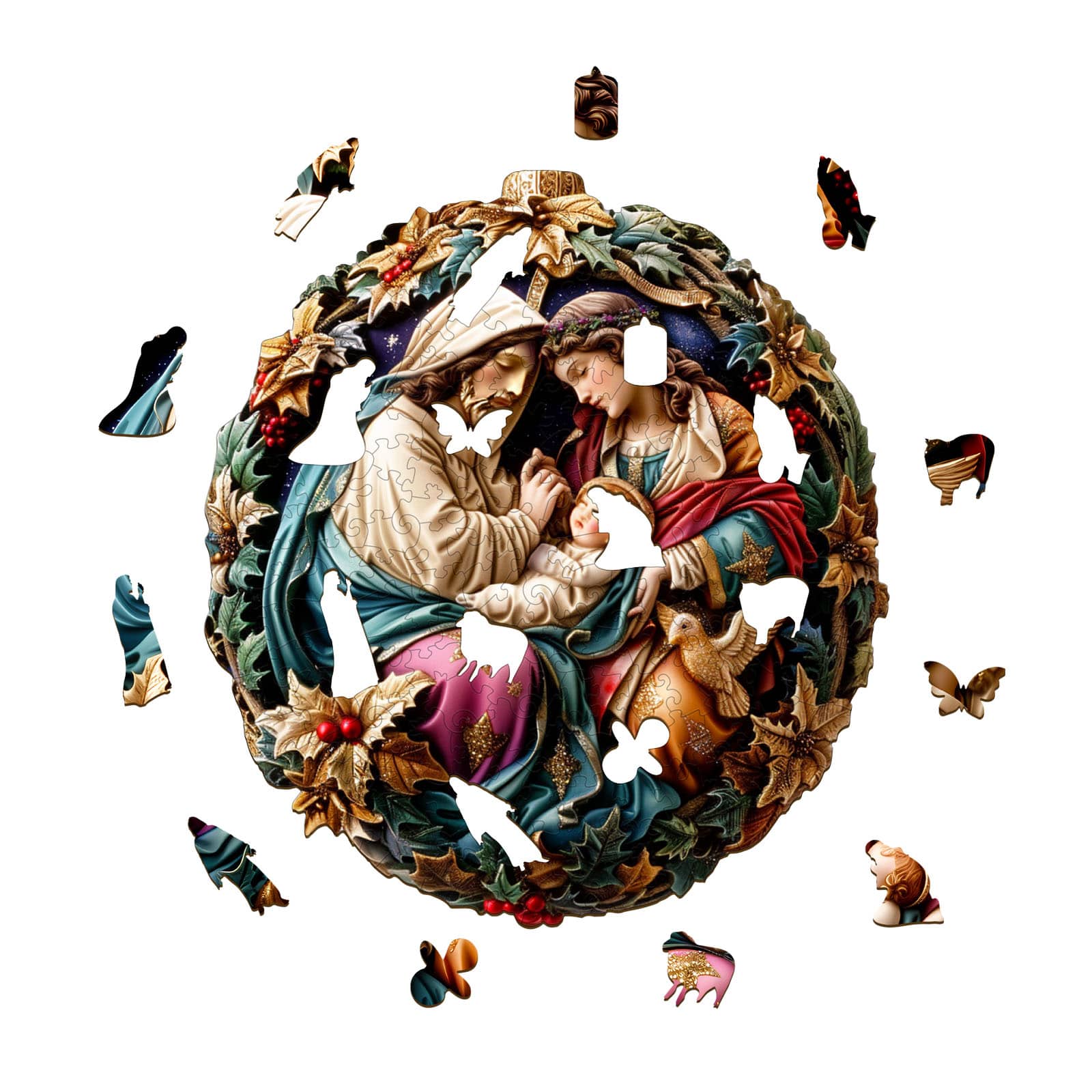 Wooden Jigsaw Puzzle-Children of the Dawn - Image 2