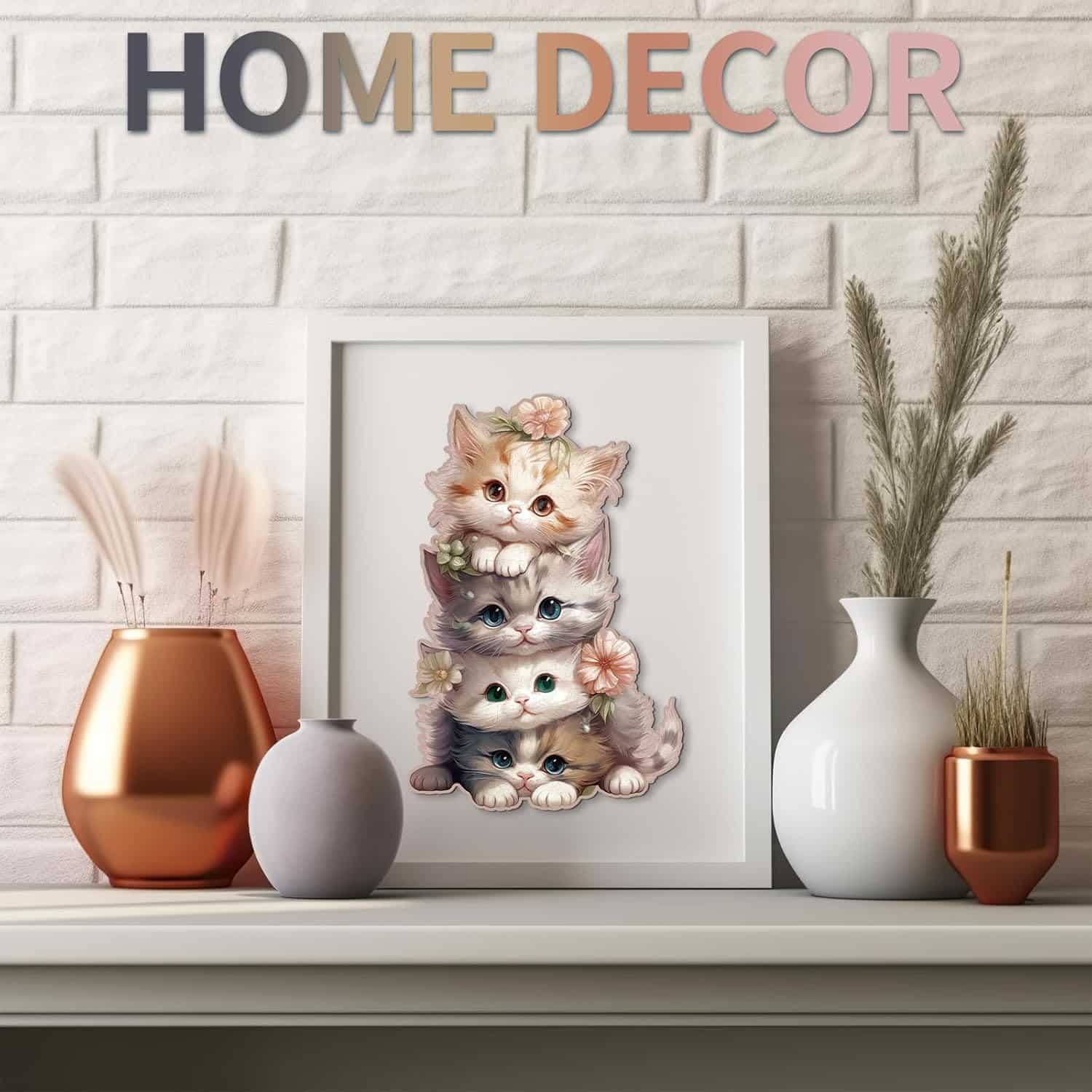 Wooden Jigsaw Puzzle-Cute Kitten - Image 5