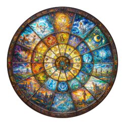 Wooden Jigsaw Puzzle - Mysterious Fresco