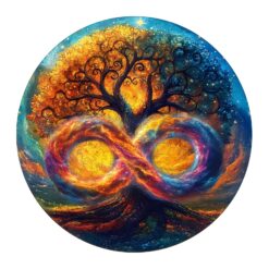 Wooden Jigsaw Puzzle-The Infinite Tree of Life