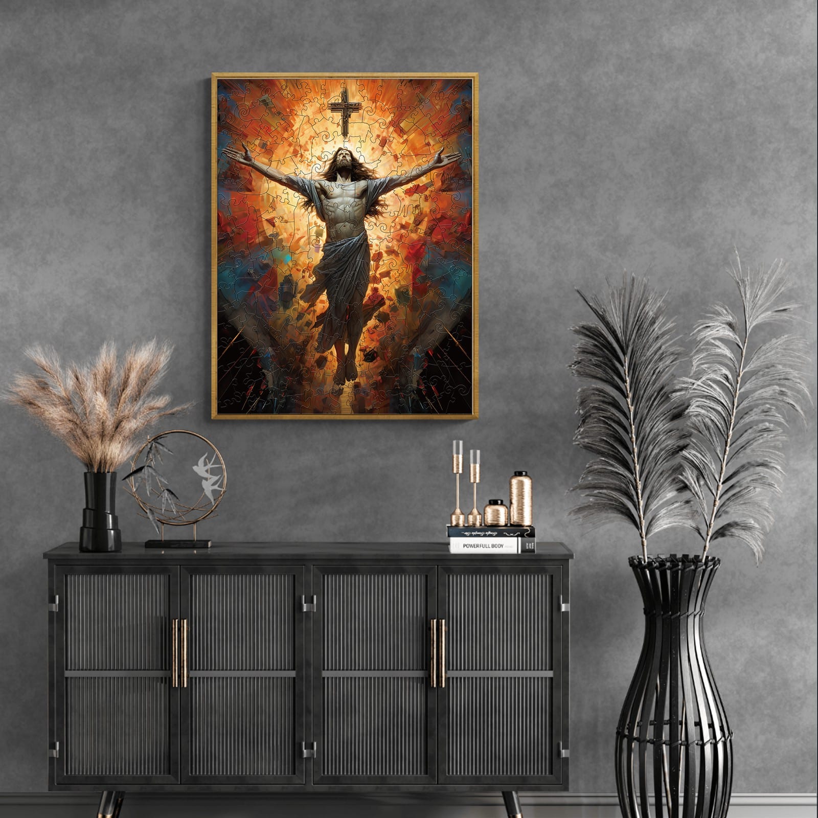 Wooden Jigsaw Puzzle - The Passion of Jesus (Hell) - Image 8
