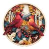 Wooden Jigsaw Puzzle - Autumn Cardinal