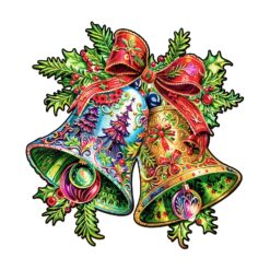 Wooden Jigsaw Puzzle - Christmas Bells