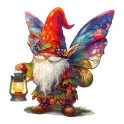 Wooden Jigsaw Puzzle - Christmas Gnome