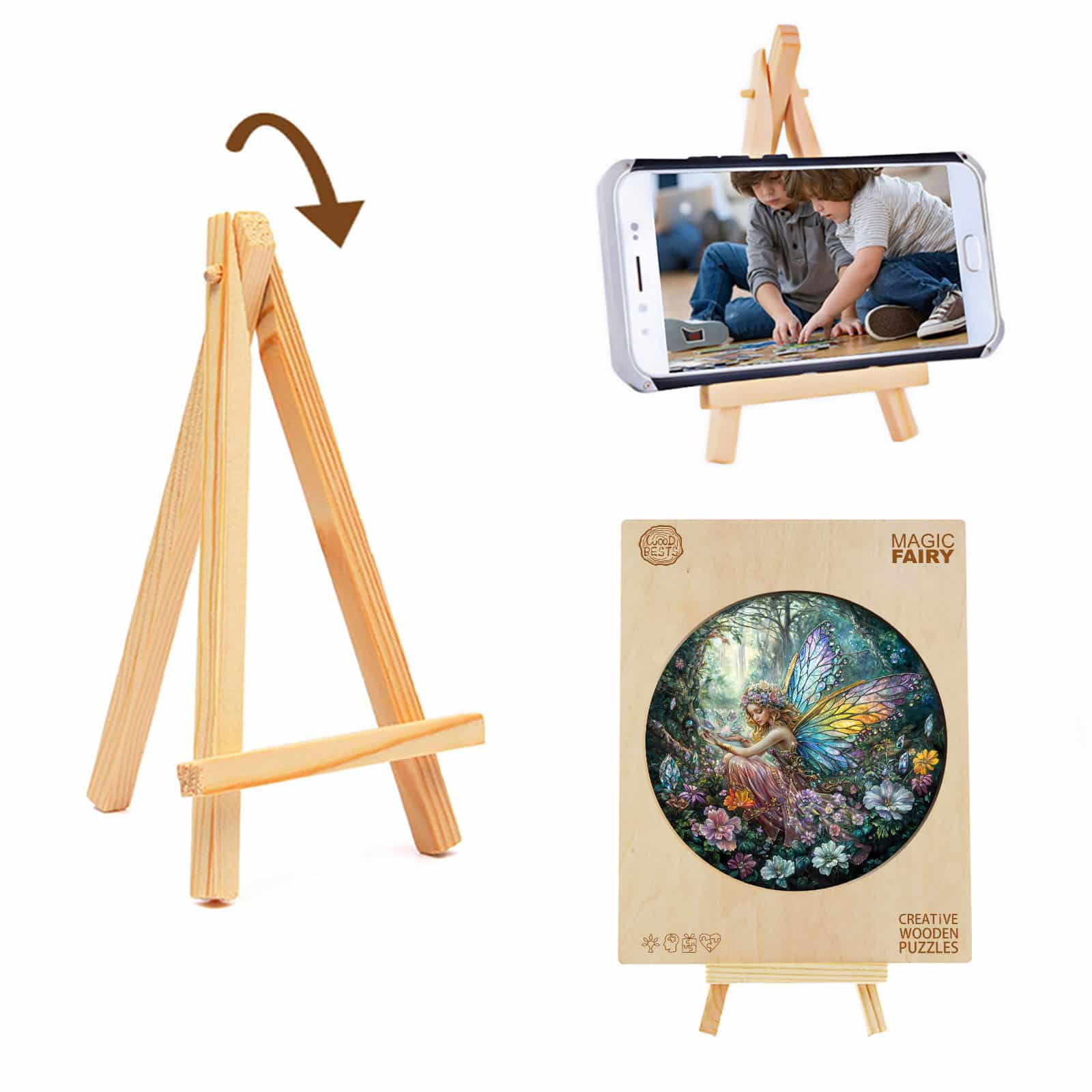 Wooden Jigsaw Puzzle - Magic Fairy - Image 6