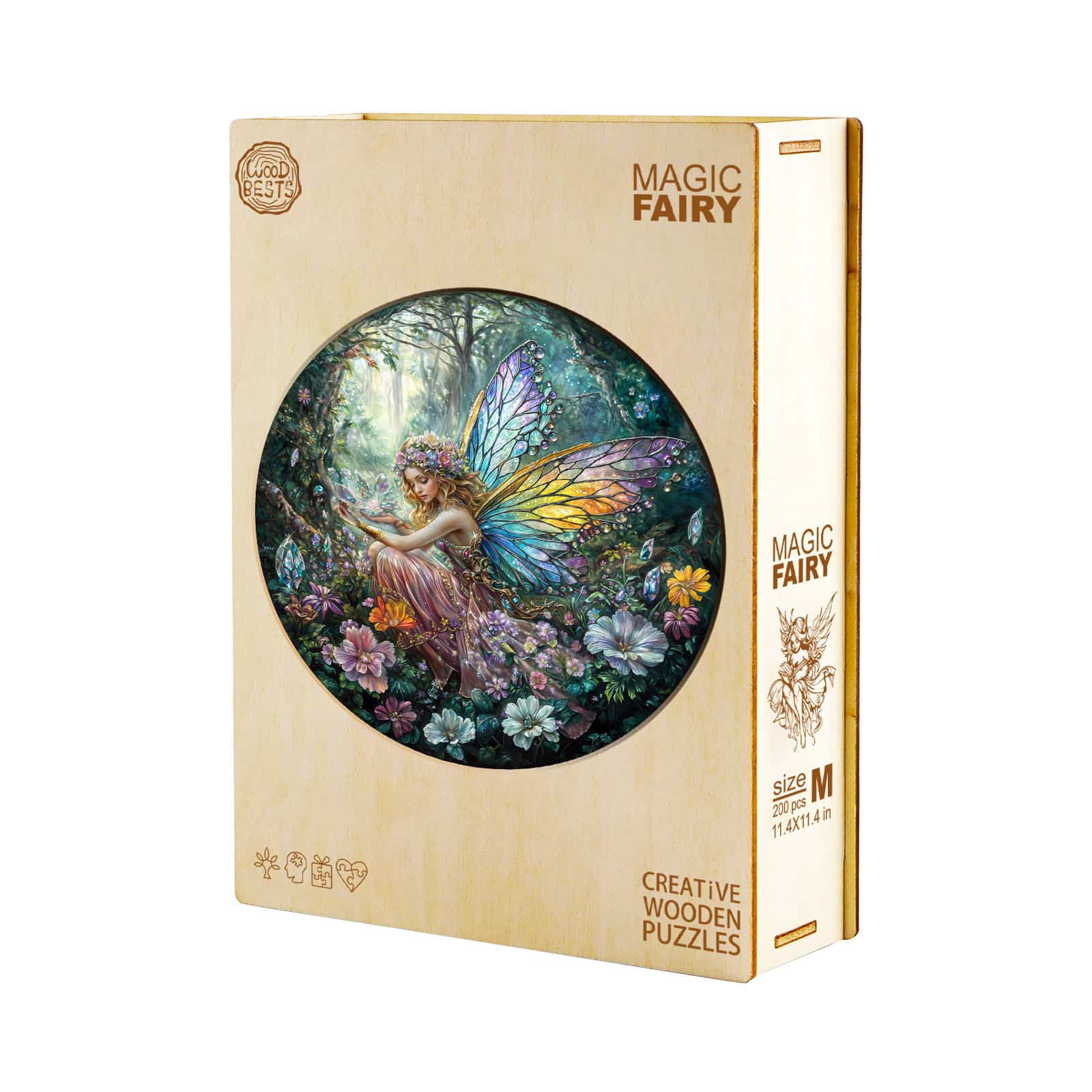 Wooden Jigsaw Puzzle - Magic Fairy - Image 5