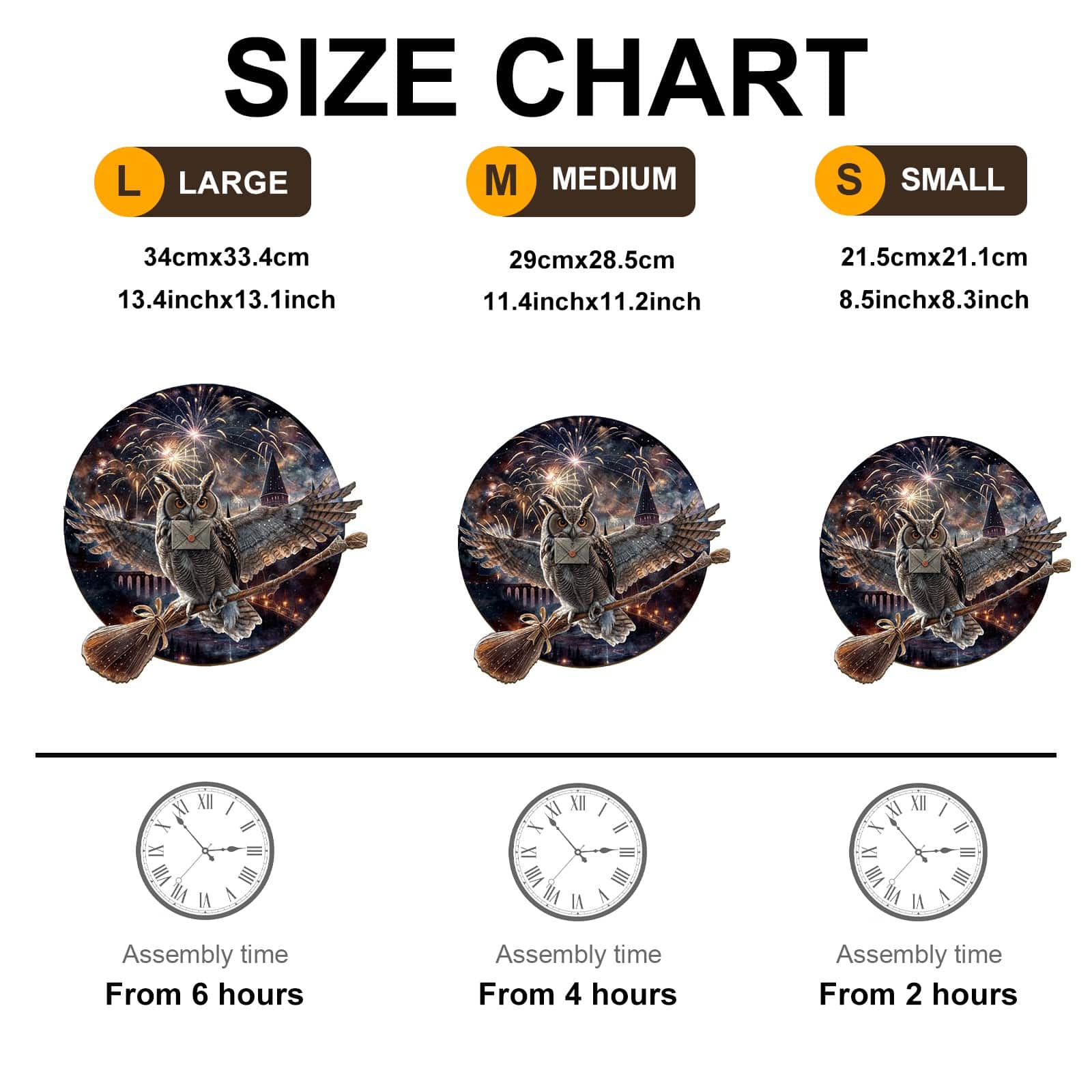 Wooden Jigsaw Puzzle - Magic Owl - Image 3