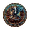 Wooden Jigsaw Puzzle - The Dragon's Library