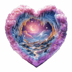 Wooden Jigsaw Puzzle - 3D Romantic star
