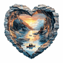 Wooden Jigsaw Puzzle - 3D Lake Louise
