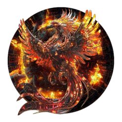 Wooden Jigsaw Puzzle - Mechanical phoenix