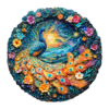 Wooden Jigsaw Puzzle - mesmerizing peacock