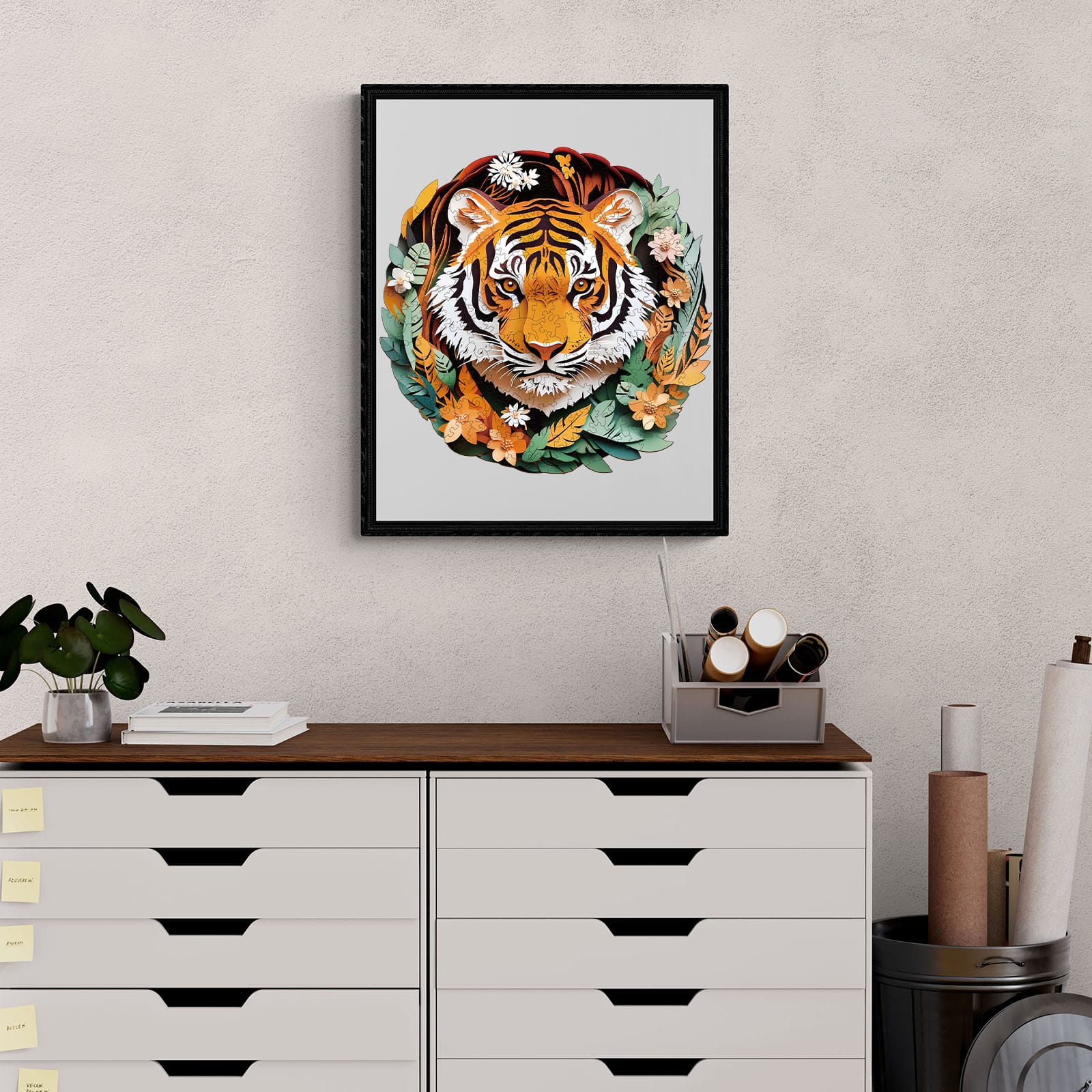 Wooden Jigsaw Puzzle - King of the Forest - Image 9