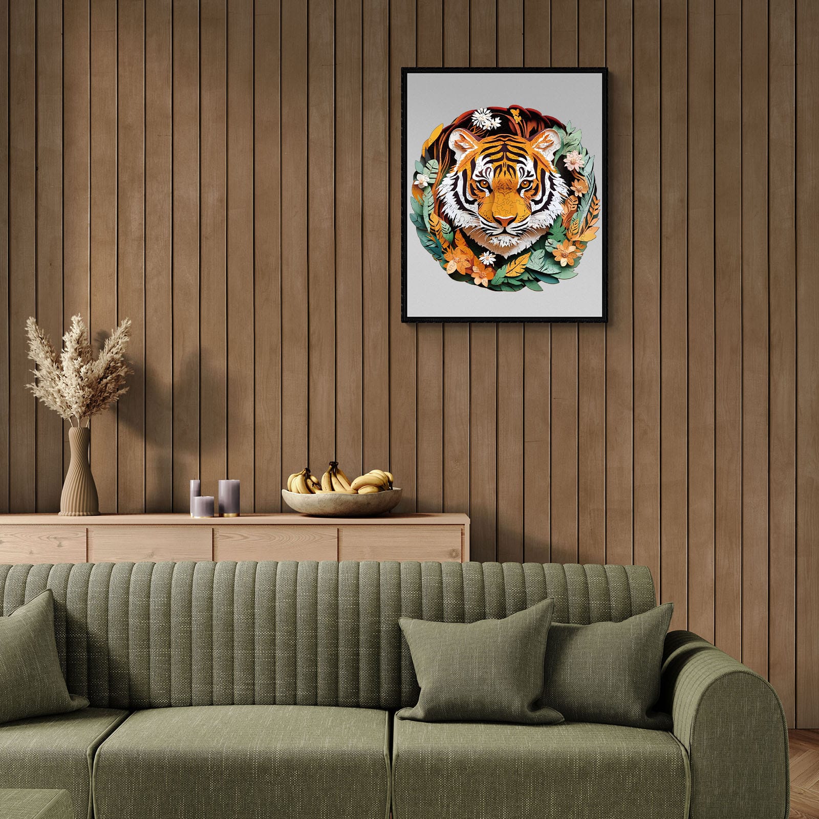 Wooden Jigsaw Puzzle - King of the Forest - Image 8