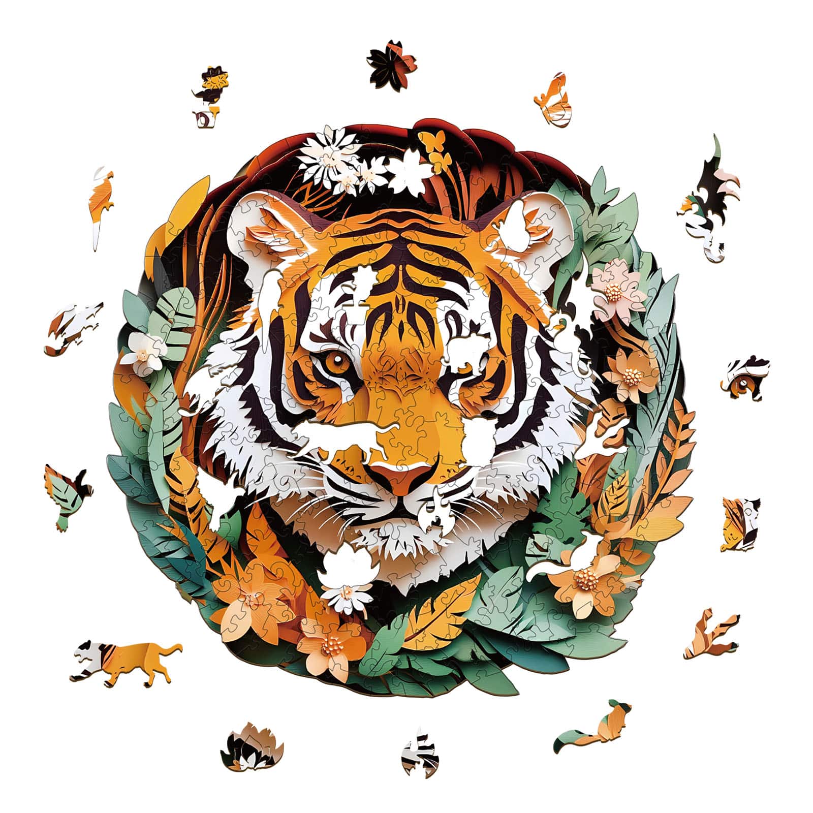 Wooden Jigsaw Puzzle - King of the Forest - Image 2