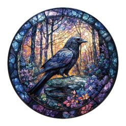 Wooden Jigsaw Puzzle - Mystic Raven