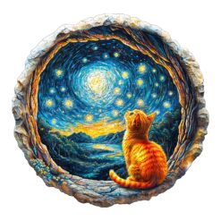 Wooden Jigsaw Puzzle - Starry Dream