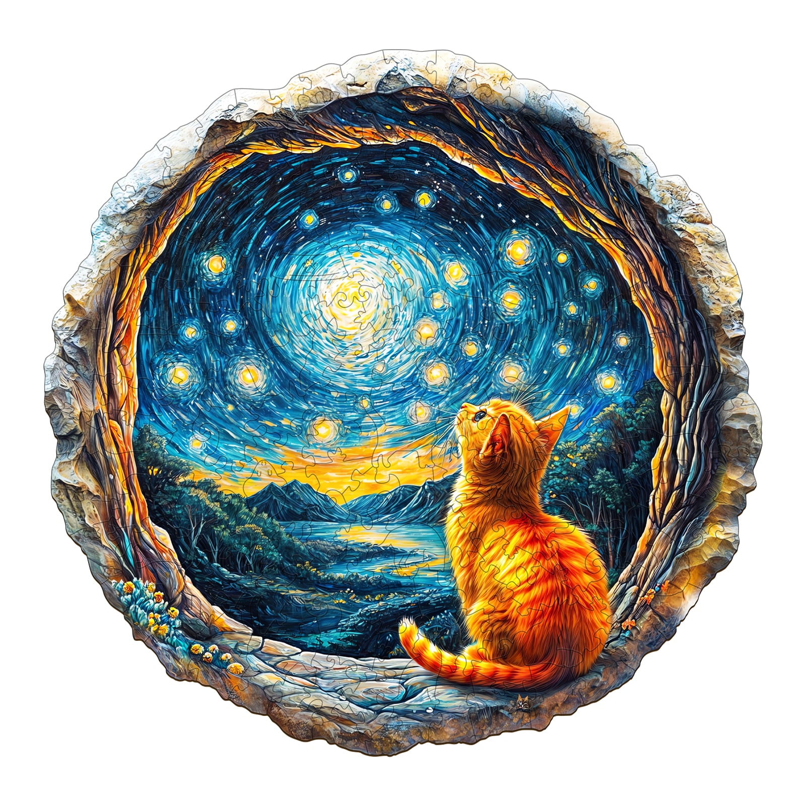 Wooden Jigsaw Puzzle - Starry Dream