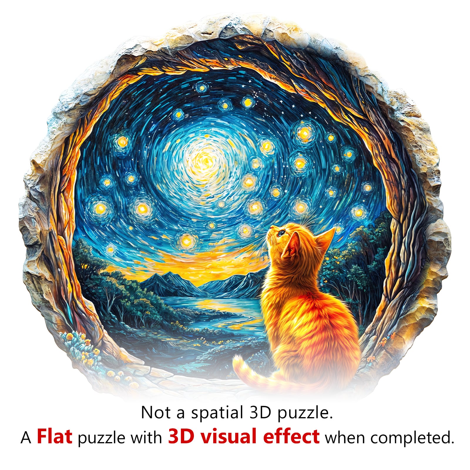 Wooden Jigsaw Puzzle - Starry Dream - Image 7