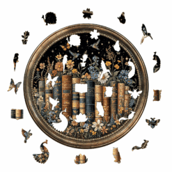 Alternative view of Wooden Jigsaw Puzzle - Flower of wisdom