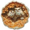 Wooden Jigsaw Puzzle - Autumn Owls