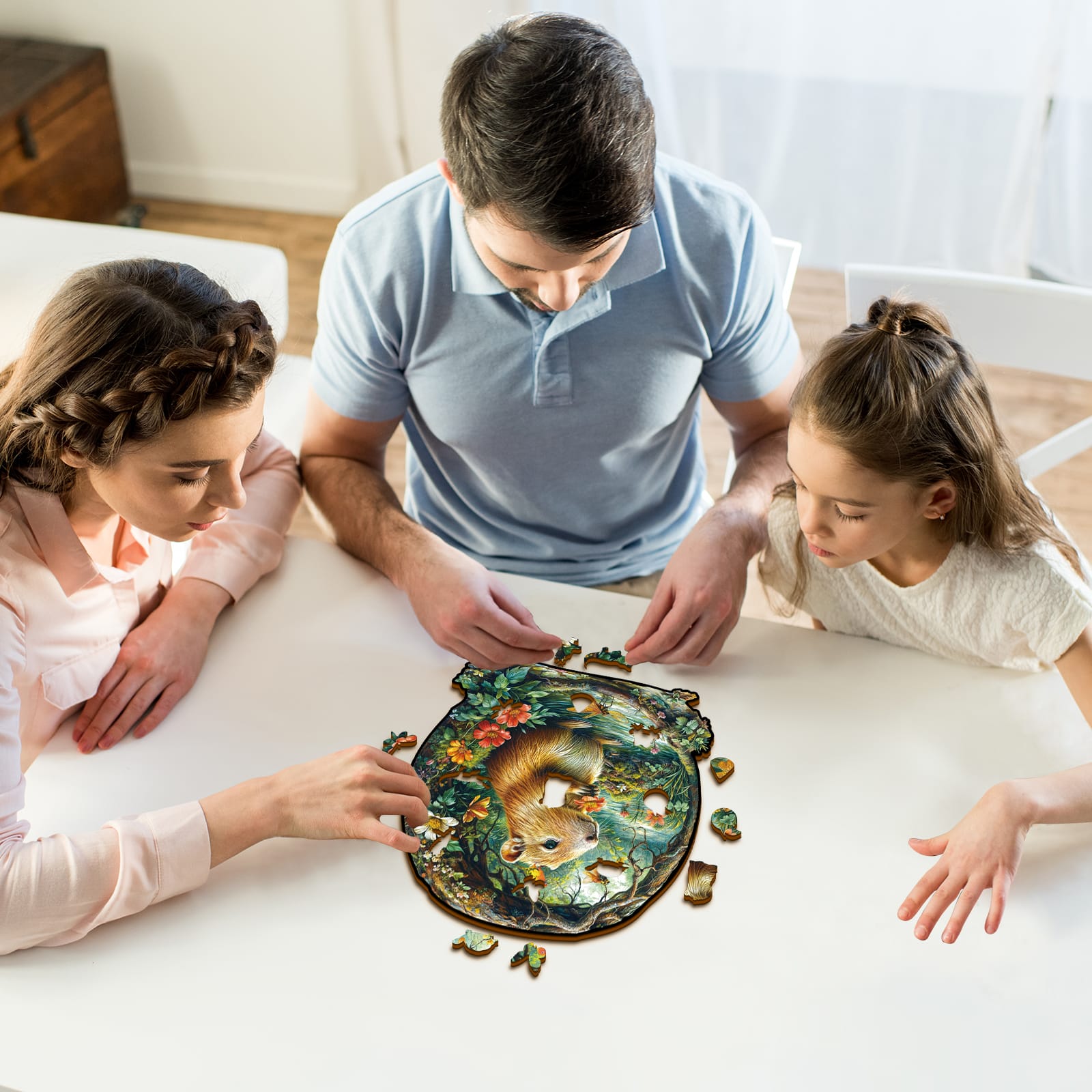 Wooden Jigsaw Puzzle - Capybara Wonderland - Image 7