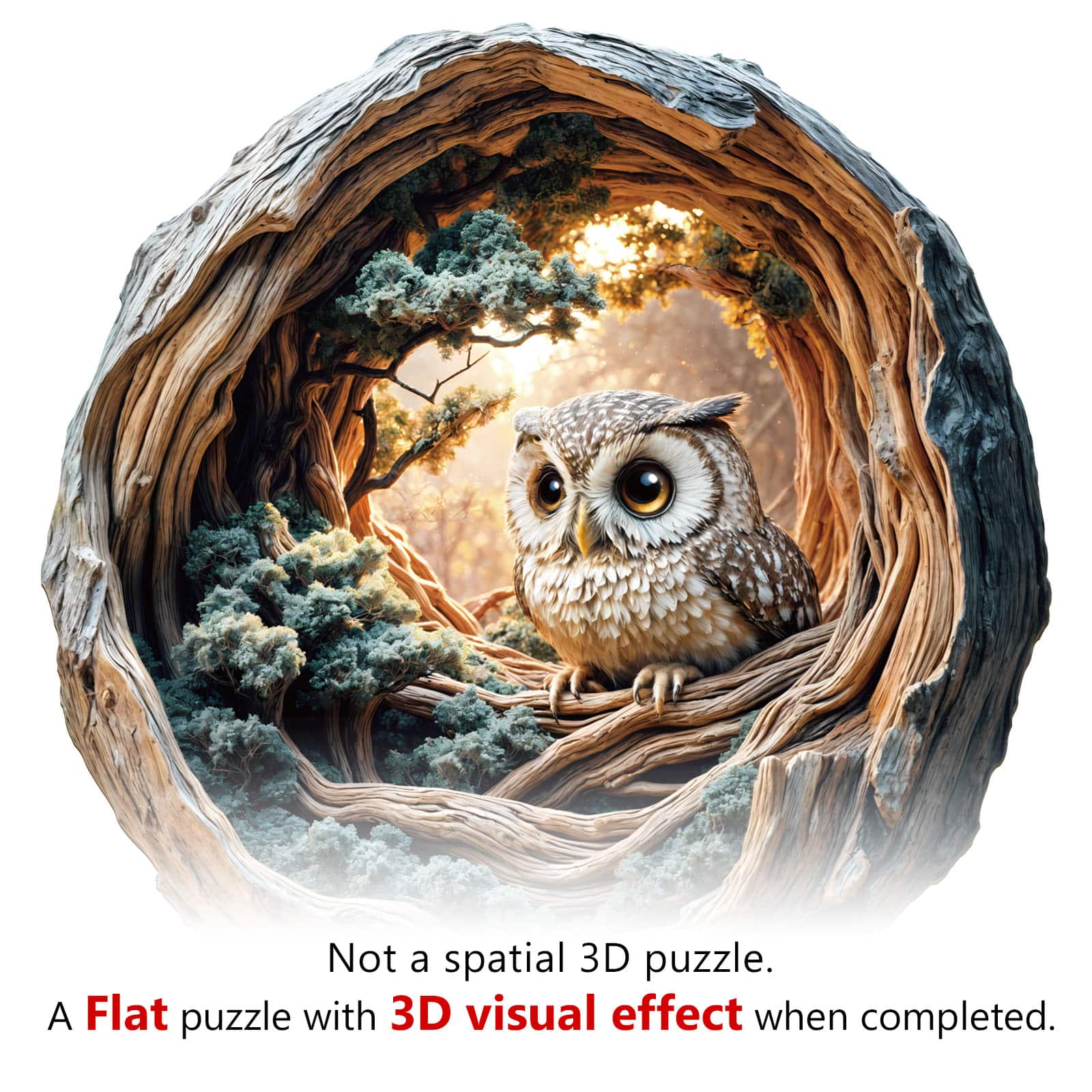 Wooden Jigsaw Puzzle - Silent Wisdom - Image 7