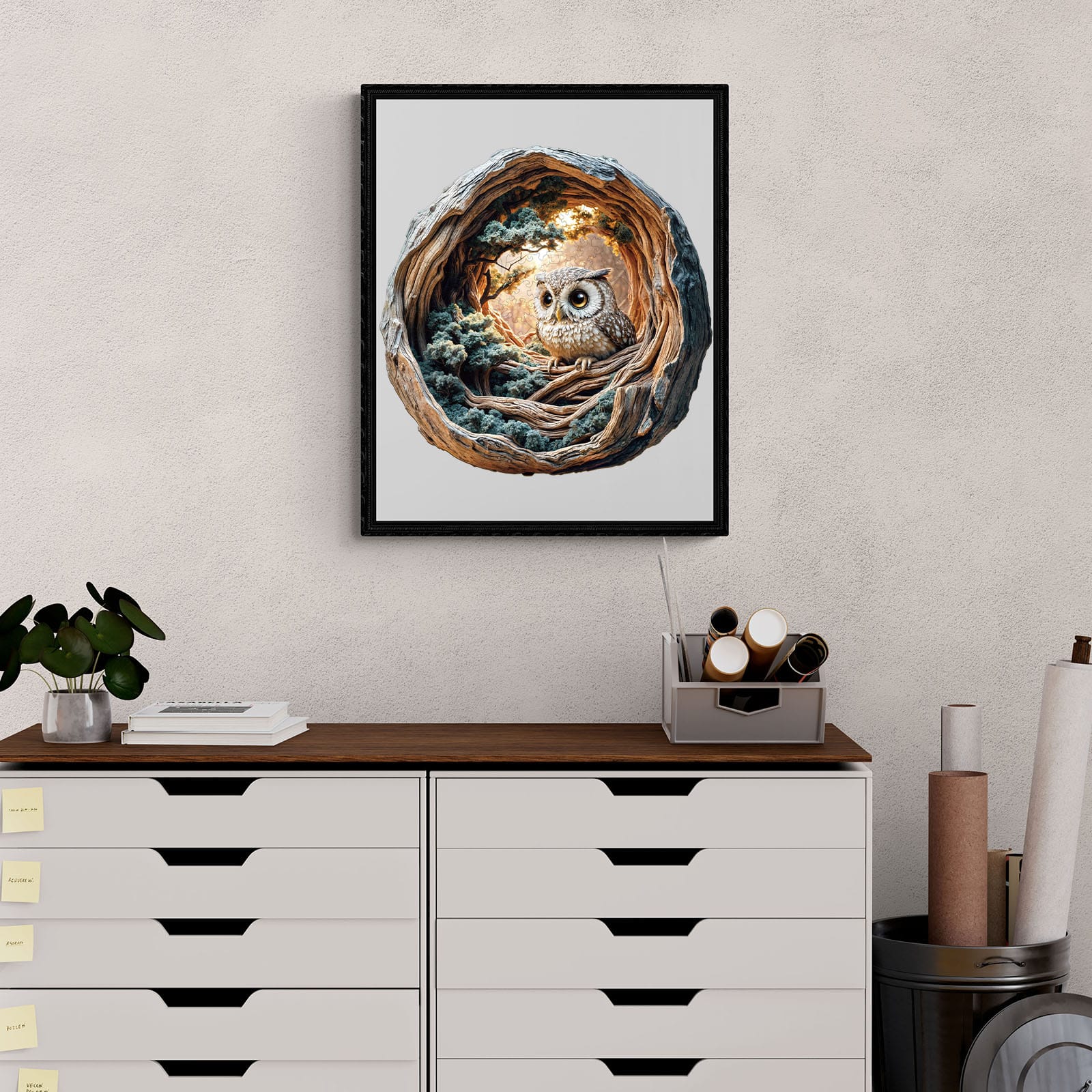 Wooden Jigsaw Puzzle - Silent Wisdom - Image 9