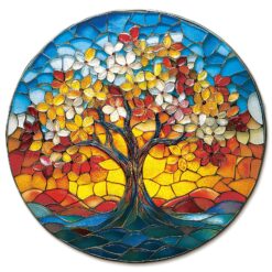 Wooden Jigsaw Puzzle - Radiant Blossom Tree
