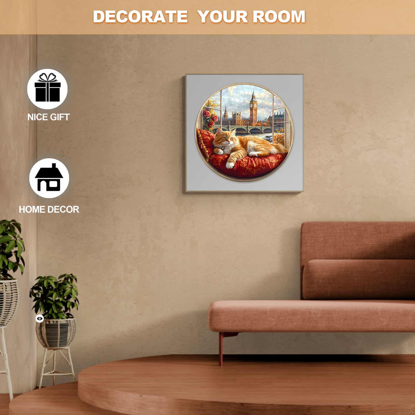 Wooden Jigsaw Puzzle - Serenity in London - Image 8