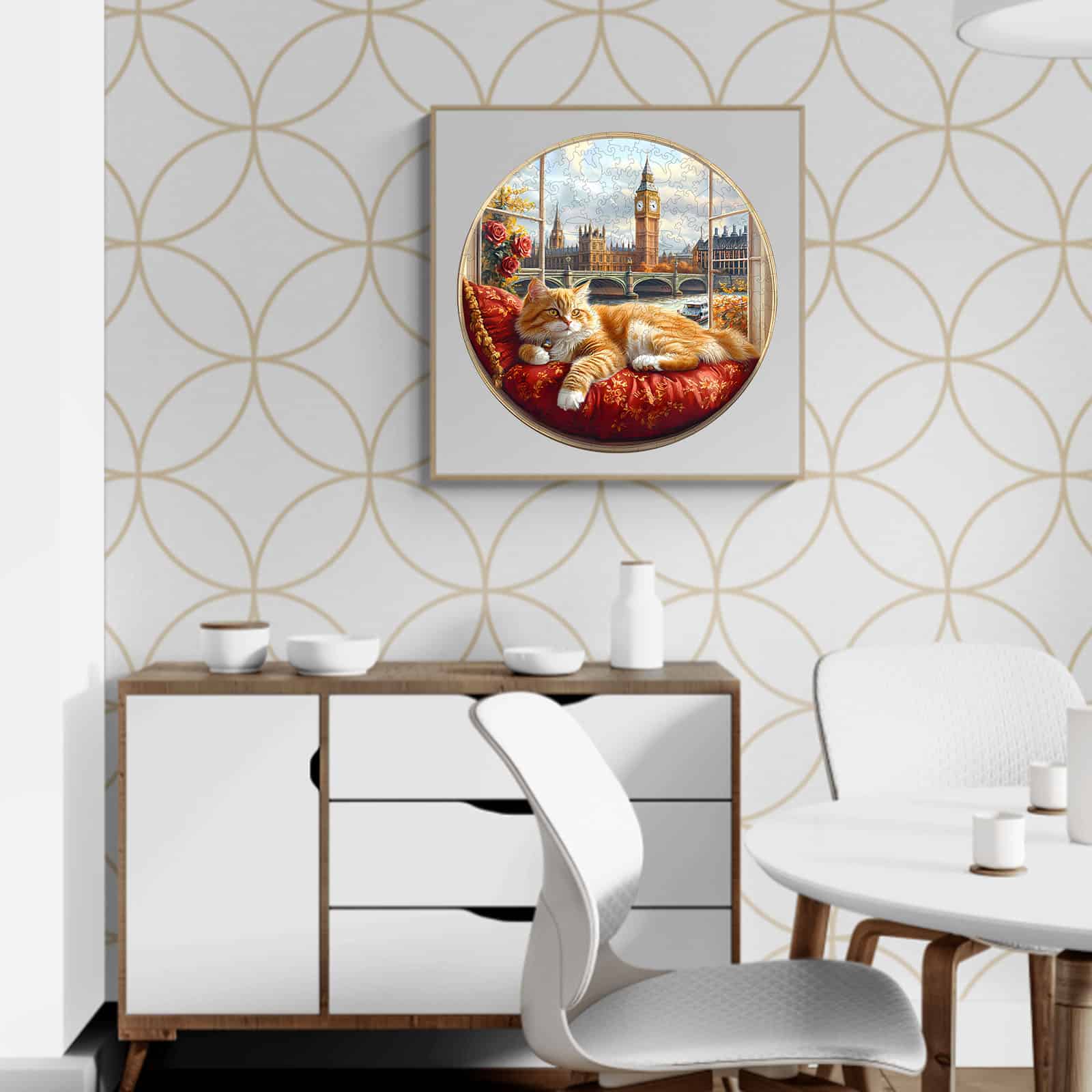 Wooden Jigsaw Puzzle - Serenity in London - Image 6