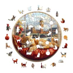 Alternative view of Wooden Jigsaw Puzzle - Serenity in London