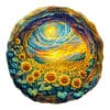 Wooden Jigsaw Puzzle - Sunflower Serenity
